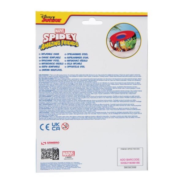 Marvel Spidey and Friends Opblaasbare Stoel - Afbeelding 5