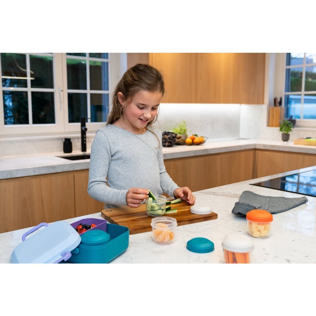 Amuse Rikko Lagoon Sky Lunchbox Blauw/Paars - Afbeelding 3