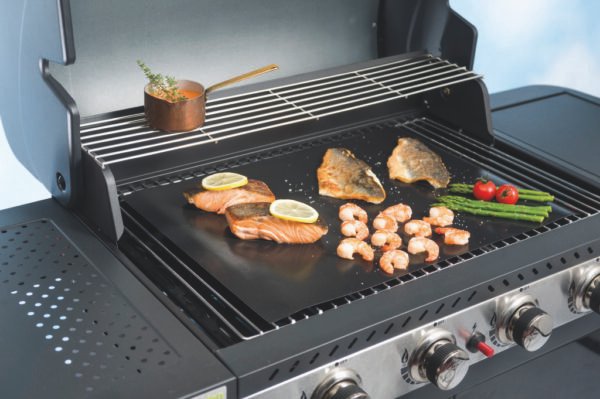 Nostik Barbecue Grillfolie 40x50cm Antikleef Zwart - Afbeelding 2