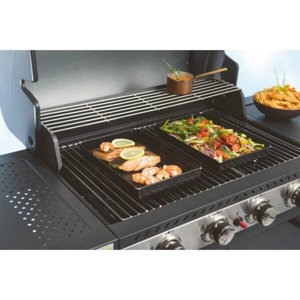 Nostik Barbecue en Ovenschaal 28x35x4 cm Zwart - Afbeelding 2