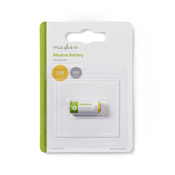 Nedis BAAKLR11BL Alkaline Batterij Lr1 1,5 V 1 Stuks Blister - Afbeelding 2