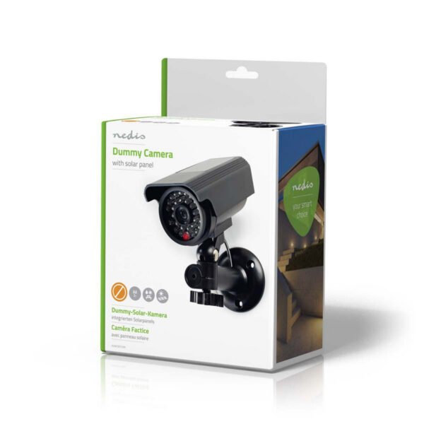 Nedis DUMCBS10BK Dummy Beveiligingscamera Bullet Ip44 Zwart - Afbeelding 4
