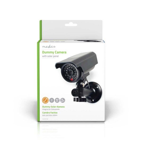 Nedis DUMCBS10BK Dummy Beveiligingscamera Bullet Ip44 Zwart - Afbeelding 5