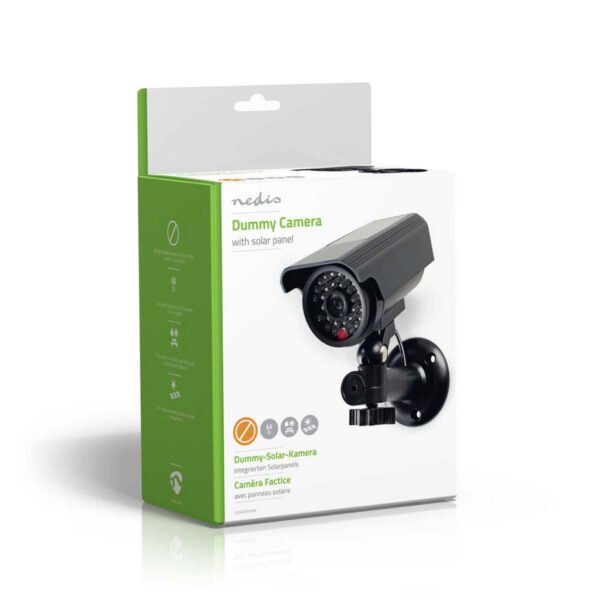 Nedis DUMCBS10BK Dummy Beveiligingscamera Bullet Ip44 Zwart - Afbeelding 6