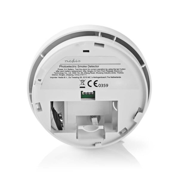 Nedis DTCTS20WT Smoke Detector En14604 Batterij-indicator - Afbeelding 3