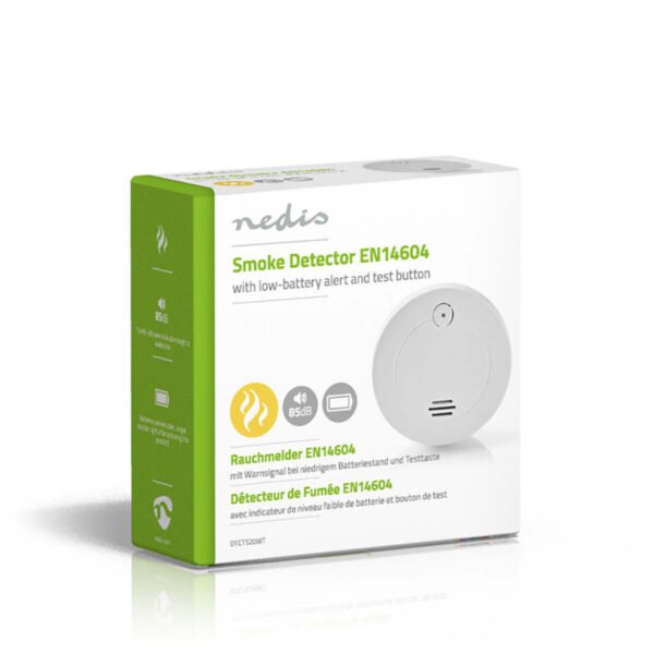 Nedis DTCTS20WT Smoke Detector En14604 Batterij-indicator - Afbeelding 7
