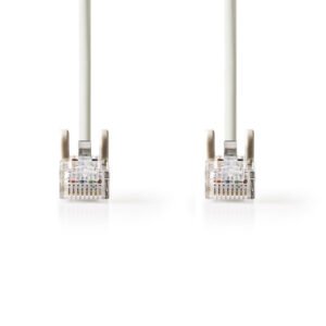 Nedis CCGT85000GY20 Cat 5e Utp-netwerkkabel Rj45 (8p8c) Male - Rj45 (8p8c) Male 2,0 M Grijs