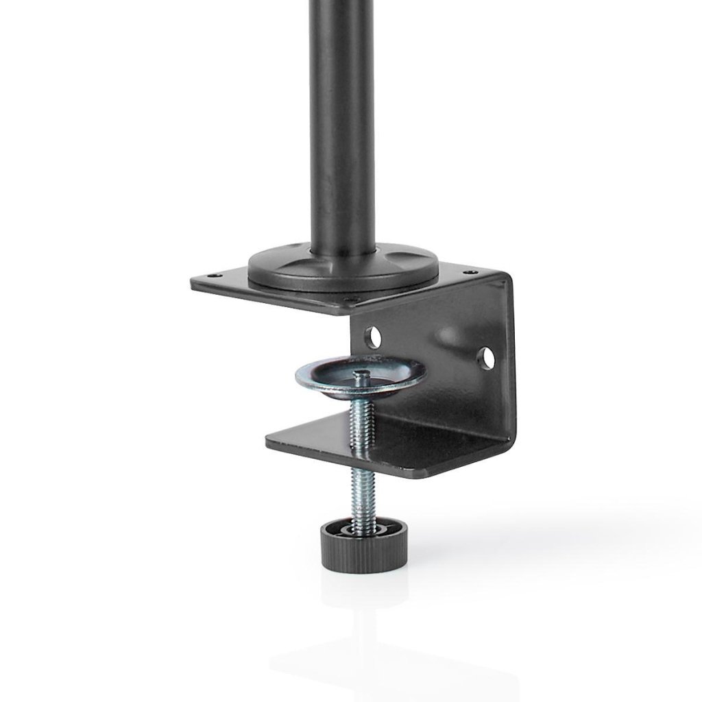 Nedis ERGOTMM100BK Ergonomische Monitorbeugel Drie Monitor-armen Draai- En Kantelbaar Zwart - Afbeelding 5