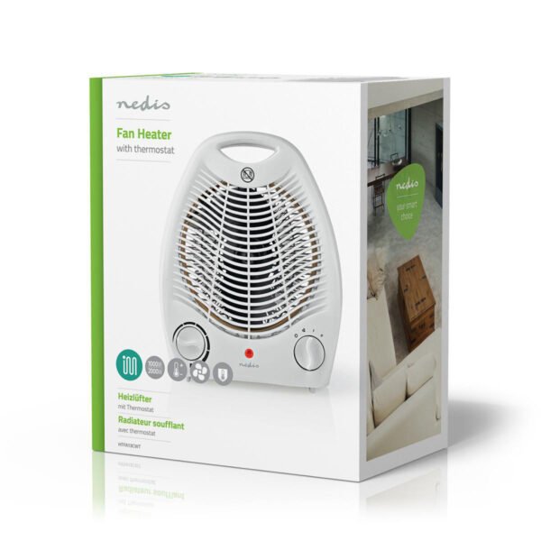 Nedis HTFA13CWT Ventilatorkachel 2000 W Thermostaat - Afbeelding 5