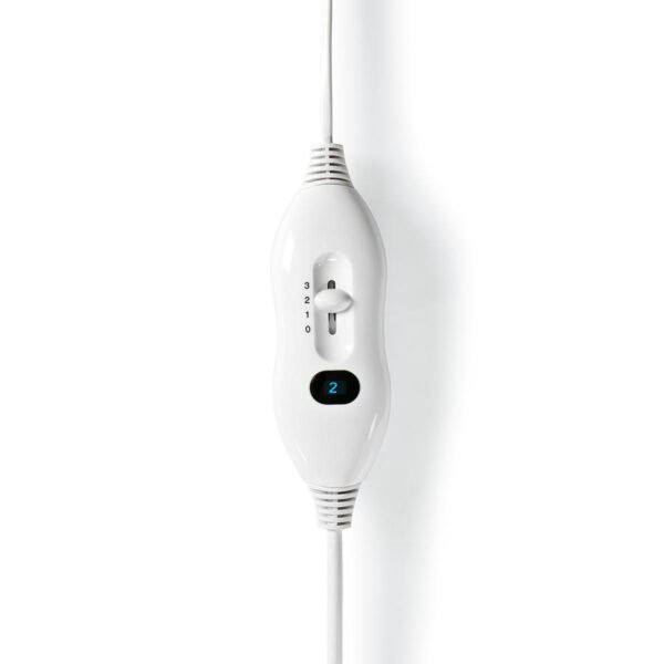 Nedis PEBL120CWT1 Elektrische Deken Onderdeken 150 X 80 Cm 3 Heat Settings Indicator Light Overheat Protection - Afbeelding 5