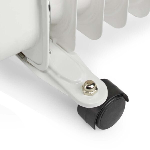 Nedis HTOI30WT7 Mobiele Olieradiator 600 / 900 / 1500 W 7 Vinnen Instelbare Thermostaat 3 Warmte Standen Omvalpreventie Wit - Afbeelding 7