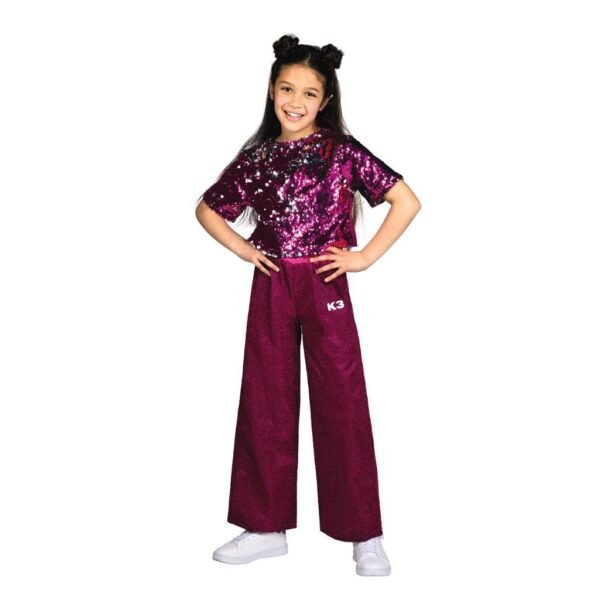 K3 Glitter Outfit 3-5 Jaar Roze - Afbeelding 2