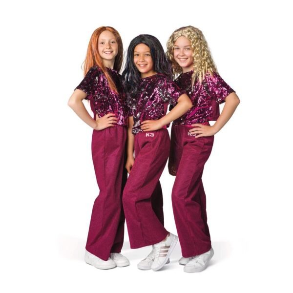K3 Glitter Outfit 3-5 Jaar Roze - Afbeelding 3