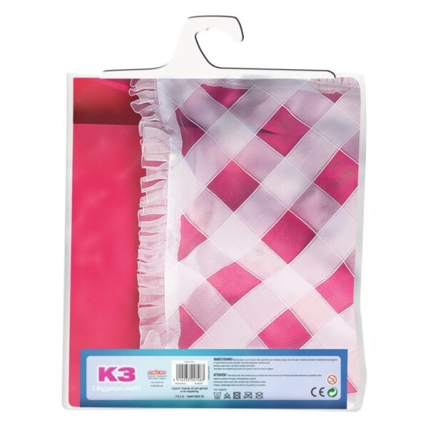 K3 Verkleedjurk 3 Biggetjes Maat 134 - Afbeelding 2