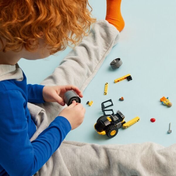 Lego 60401 City Vehicles Construction Steamroller - Afbeelding 3