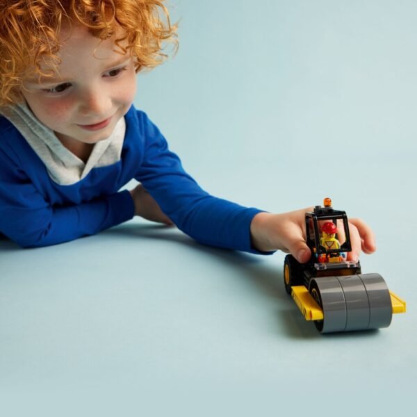 Lego 60401 City Vehicles Construction Steamroller - Afbeelding 4