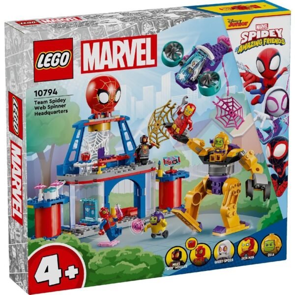 Lego Marvel 10794 Spidey Web Spinner Headquartets - Afbeelding 3