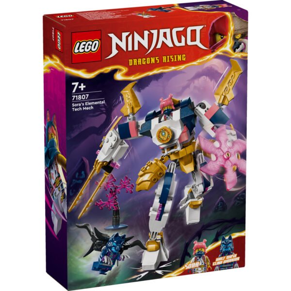 Lego Ninjago 71807 Soras Elementaire Techmecha - Afbeelding 6
