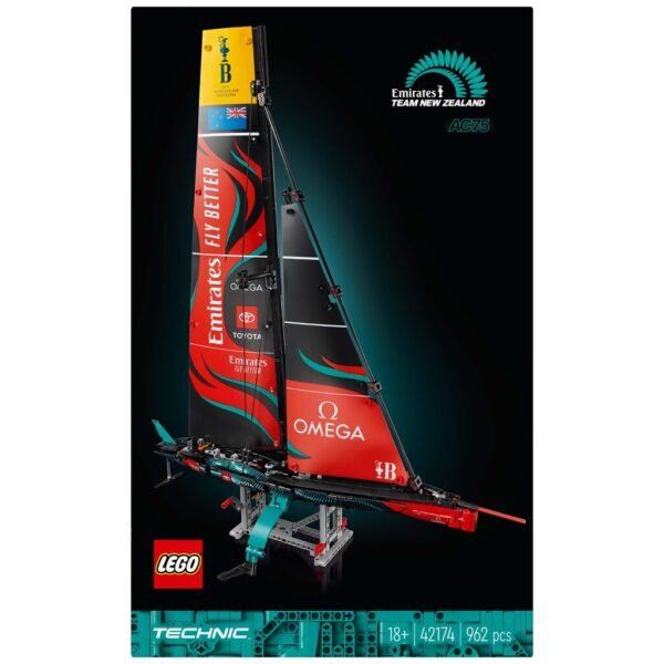 Lego Technic 42174 Team New Zeeland AC75 Jacht - Afbeelding 5