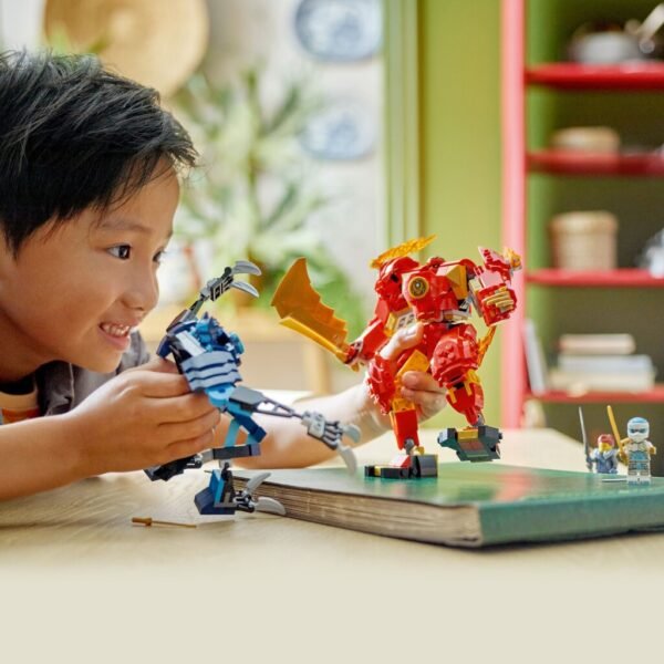 Lego Ninjago 71808 Kais Elementaire Vuurmecha - Afbeelding 4