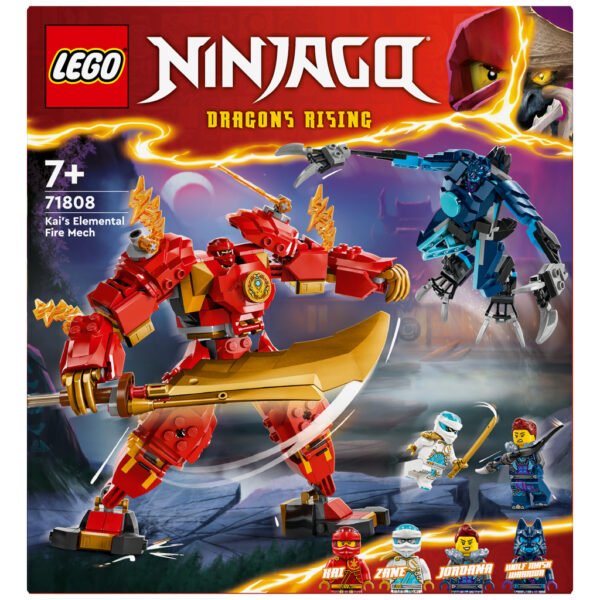Lego Ninjago 71808 Kais Elementaire Vuurmecha - Afbeelding 5