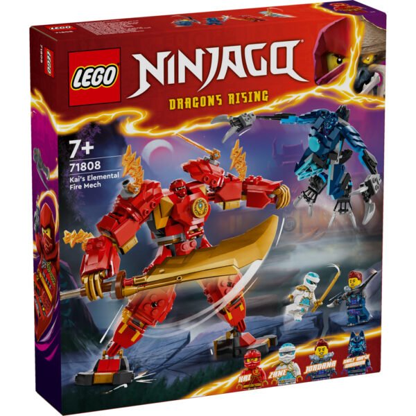 Lego Ninjago 71808 Kais Elementaire Vuurmecha - Afbeelding 6