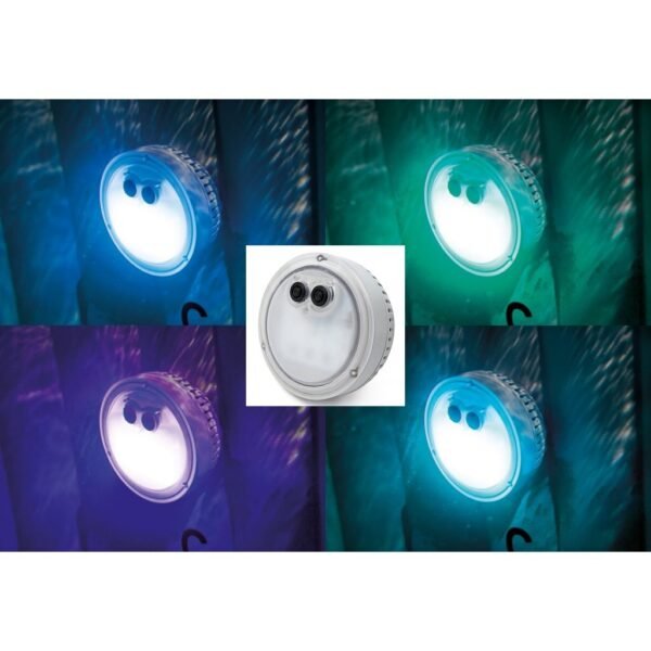 Intex 28440 PureSpa Greywood De Luxe Bubble Massage Jaccuzi 4-persoons Set - Afbeelding 6