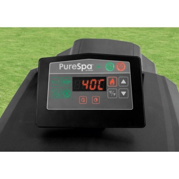 Intex 28462NL PureSpa Jet & Bubble DeLuxe Jacuzzi 6-Persoons Set met Zoutwatersysteem 218/168x71cm - Afbeelding 3