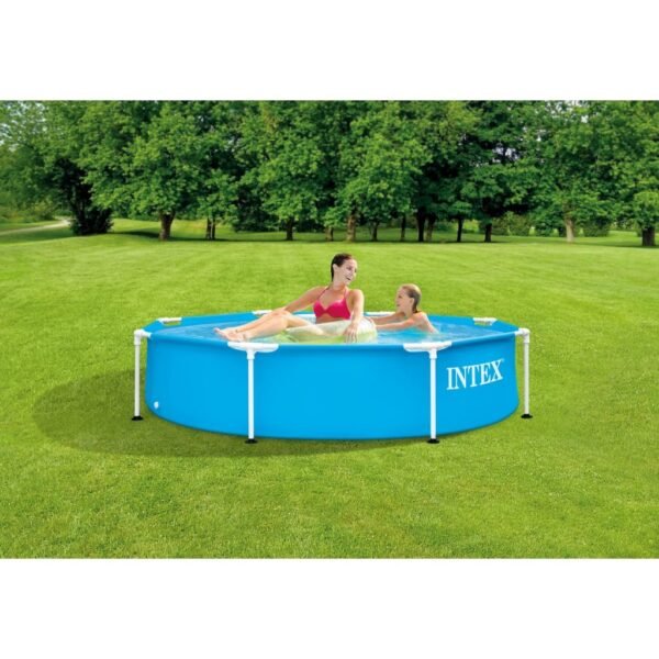Intex 28205NP Metal Frame Zwembad 244x51 cm Blauw - Afbeelding 2