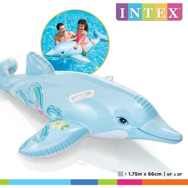 Intex 58535NP Ride-on Dolfijn 175x66 cm - Afbeelding 4
