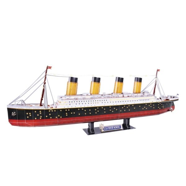 Cubic Fun 3D LED Puzzel Titanic 266 Stukjes - Afbeelding 2