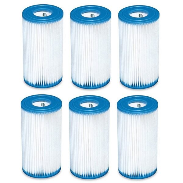 Intex 29000 Filter Cartridge Type A 6 Stuks voor Zwembad 244/305/366 cm - Afbeelding 2