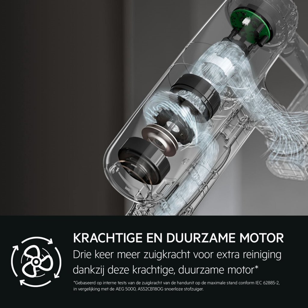 AEG AP71UB14DB Ultimate 7000 Accu Steelstofzuiger Antraciet - Afbeelding 6