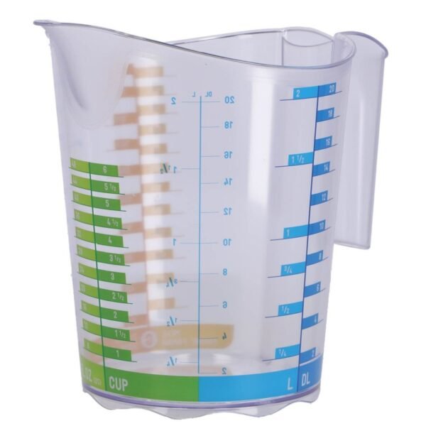 Rotho Domino Maatbeker 2L Transparant - Afbeelding 4
