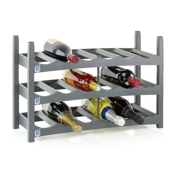 Rotho Vario Flessenrek Antraciet - Afbeelding 4