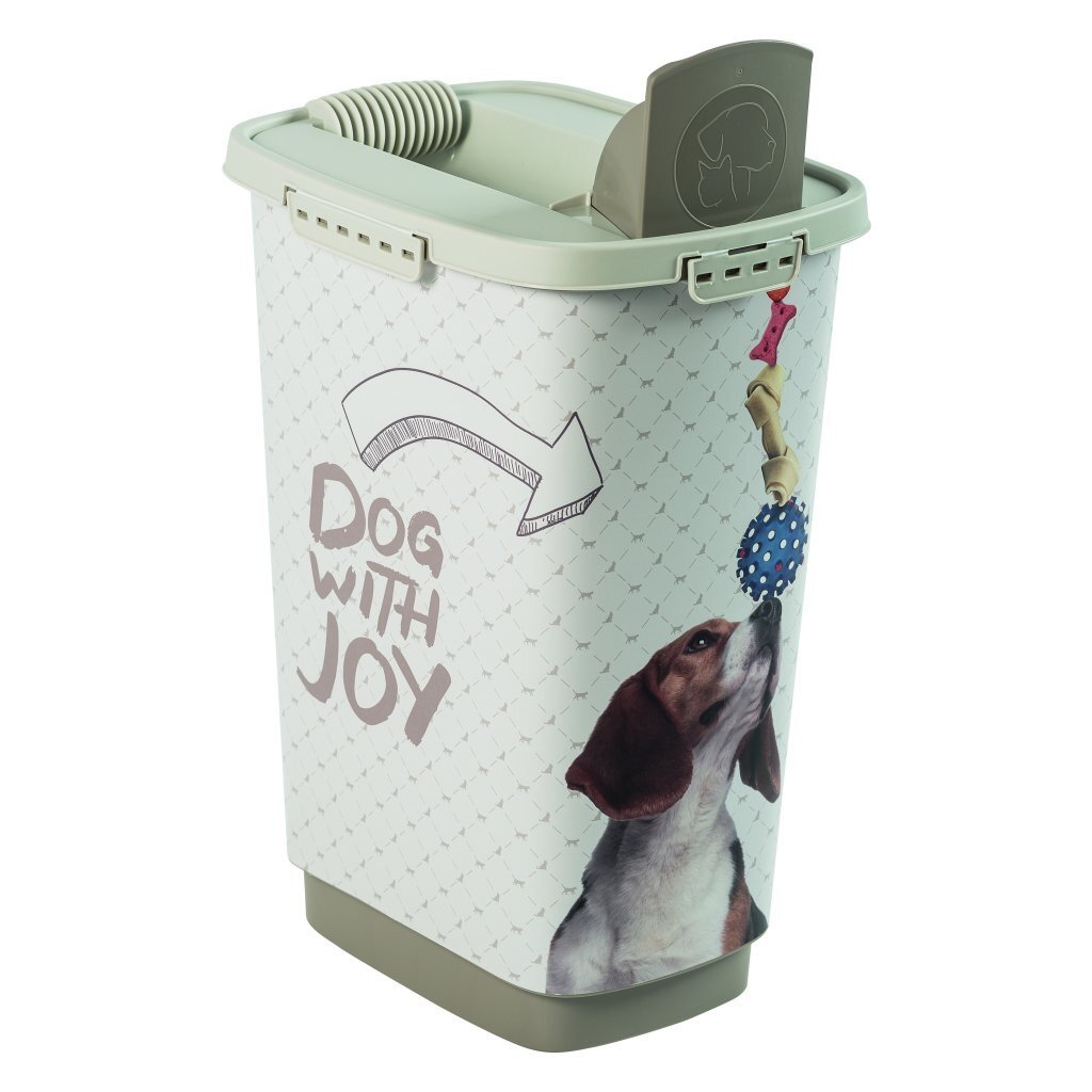 Rotho Cody Dog Pet Food Container 25L Cappuccino/Zand - Afbeelding 2
