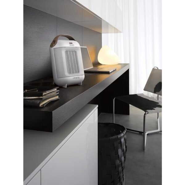 Delonghi HFX30C18.IW Keramische Kachel Wit/Bruin - Afbeelding 4