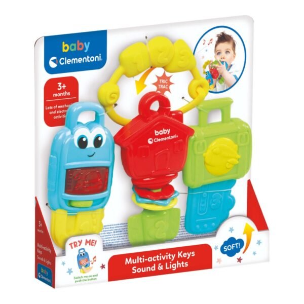 Clementoni Baby Sleutels + Licht en Geluid - Afbeelding 3