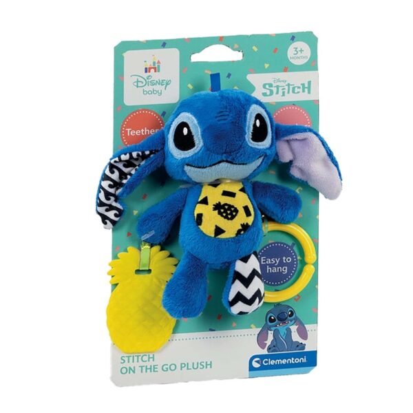 Clementoni Baby Disney Stitch Soft Rattle Blauw/Geel - Afbeelding 5