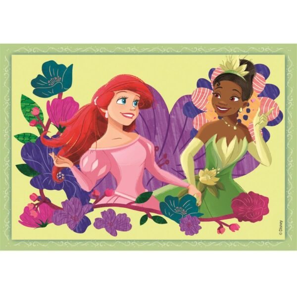 Clementoni Supercolor 4in1 Puzzel Disney Princess 12-24 Stukjes - Afbeelding 4