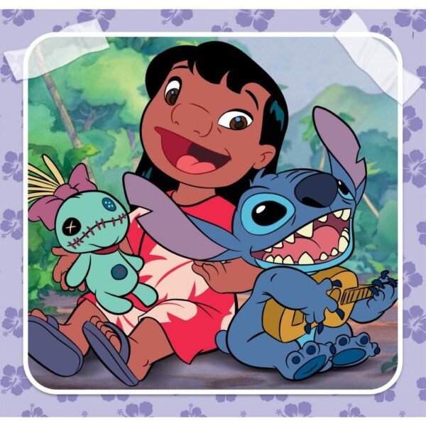 Clementoni Supercolor Puzzel Stitch 3x48 Stukjes - Afbeelding 2