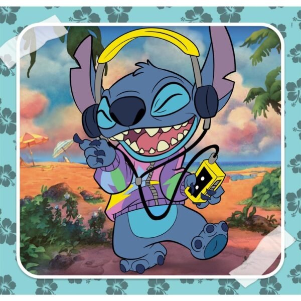 Clementoni Supercolor Puzzel Stitch 3x48 Stukjes - Afbeelding 3