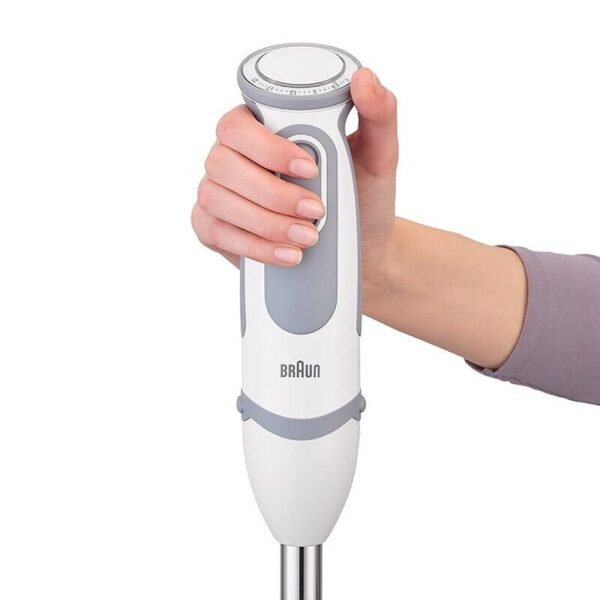 Braun MQ5245WH MultiQuick 5 Vario Staafmixer Wit/Grijs - Afbeelding 2