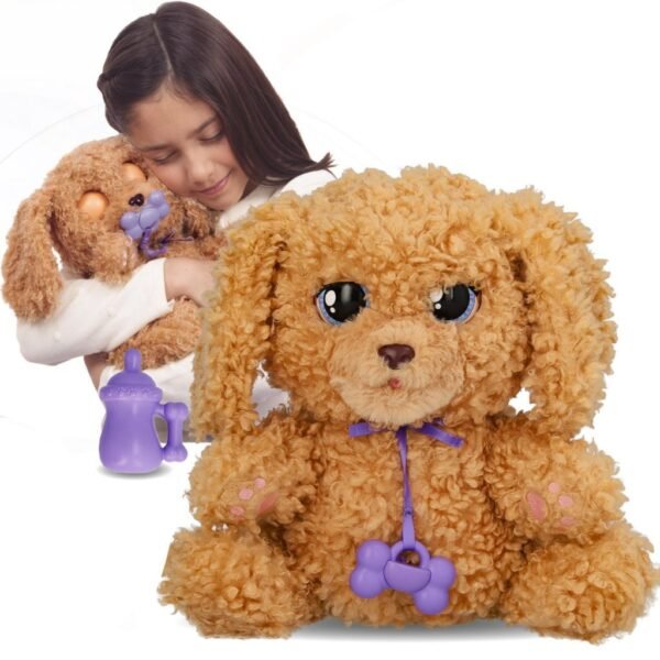 Baby Paws Labradoodle Interactieve Knuffel + Geluid - Afbeelding 2
