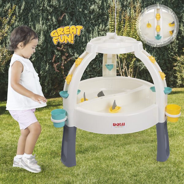 Dolu 2674 Fountain Zand/Wtertafel met Accesoires Wit/Grijs - Afbeelding 2