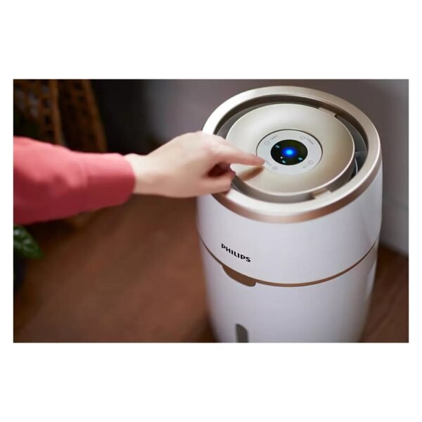 Philips HU4816/10 Series 2000 Luchtbevochtiger 4L Wit/Champagne - Afbeelding 5