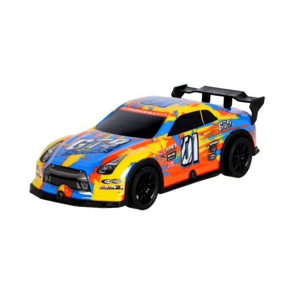 Speed Crazy Racer Thunder Raceauto 20 cm + Licht en Geluid Assorti - Afbeelding 5
