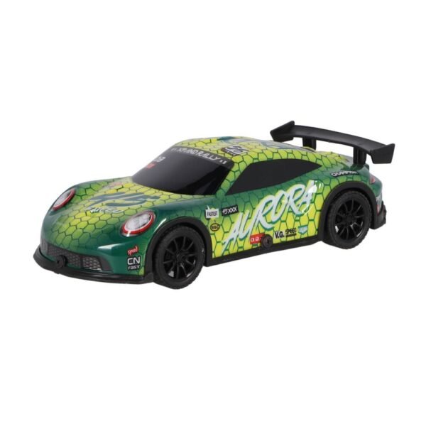 Speed Crazy Racer Thunder Raceauto 20 cm + Licht en Geluid Assorti - Afbeelding 8