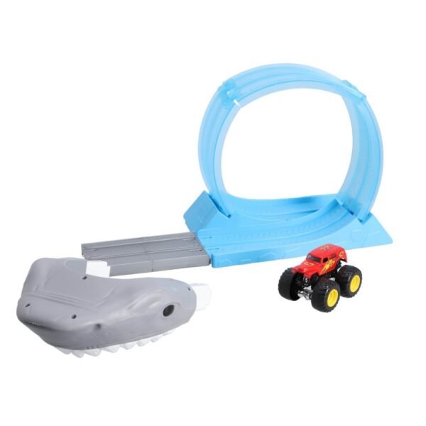 Racebaan Haai + Die-Cast Monstertruck - Afbeelding 2