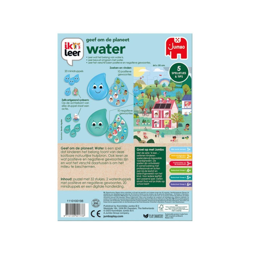Jumbo Geef Om De Planeet Water - Afbeelding 2
